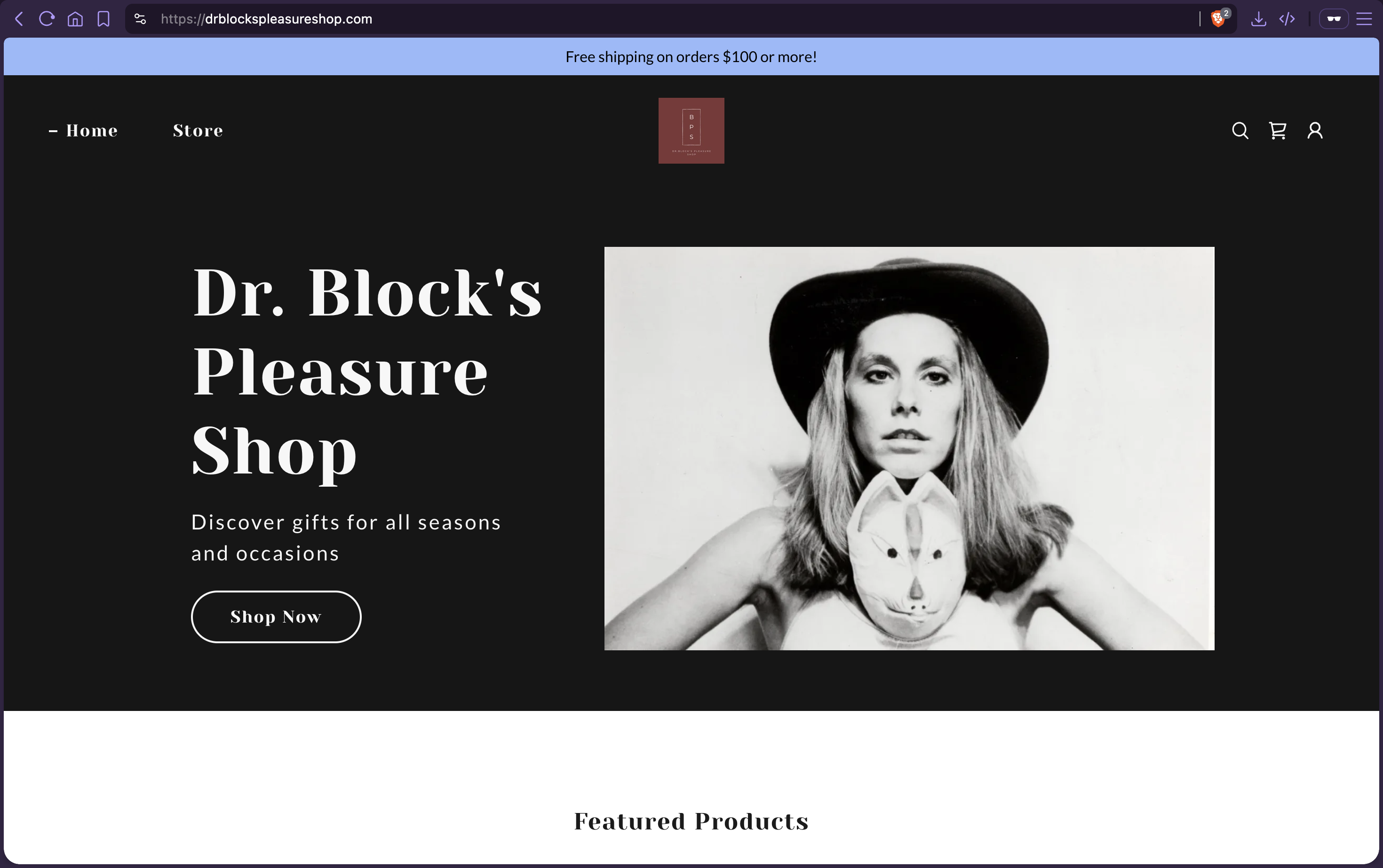 Pleasure Shop Screenshot